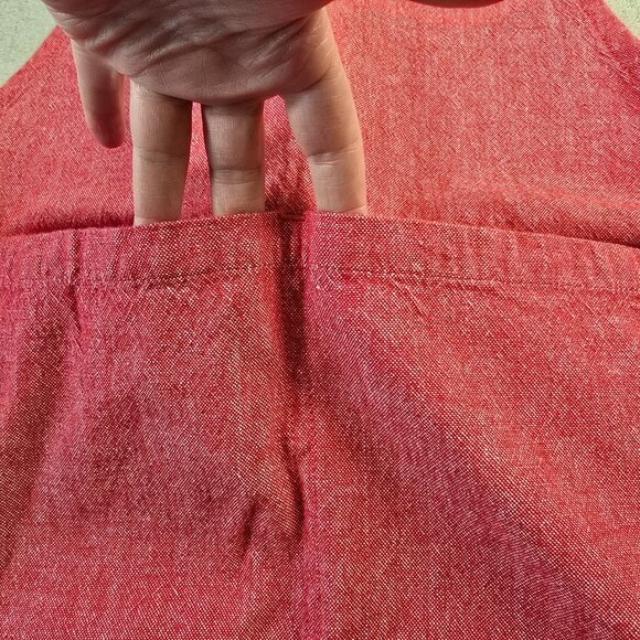 Kaf Home Apron Red Adult Full Bib Cooking Pockets Grill Kitchen Baking Artist - Picture 9 of 9